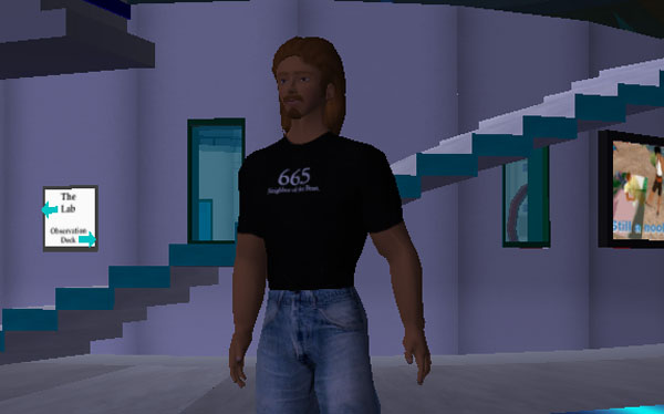 Avatar wearing 665 Shirt