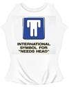 Need Head Symbol Shirt