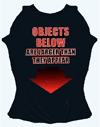 Objects Below Shirt