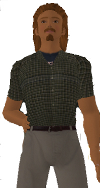 Avatar wearing Dress Shirt