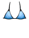 Blue Bikini Top